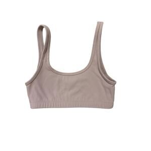 Aritzia TNA Action Mini Bra  Top Womens 2XS Pale PInk